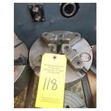 CUSHMAN 10' 4-JAW CHUCK