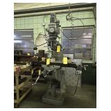 BRIDGEPORT VERT MILL 9'x42' TABLE, VARIABLE SPEED