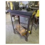 20'x30'x5' LEDGED GRANITE SURFACE PLATE