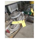 CONTENTS UNDER TABLE - MACHINE PARTS, ELECTRICAL