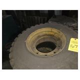 FOUR WHEELS AND TIRES