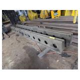 12'6' PARALLELS, T-SLOT TOP