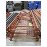 111" PALLET RACK UPRIGHTS