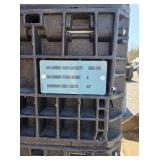 6 STACKABLE DROP SIDE CRATES 48"x64"