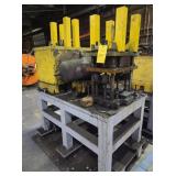 TWO STATION HYDRAULIC PRESS