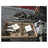 ARBORS, STEADY RESTS, MISC 50 TAPER TOOLING