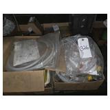 2 BOXES MISC HOSES, FITTINGS