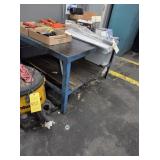 METAL TABLE, 36"x 48"