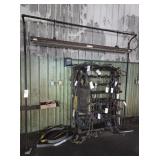 FLORESCENT LIGHT & FRAME