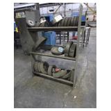 ASST WHEELS & METAL RACK