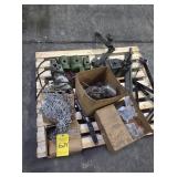 GREENLEE 770 PIPE BENDER, MISC CHAIN, TOOLS