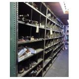 5 SECTIONS OF SHELVING CONTENTS
