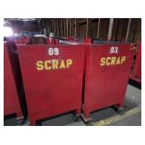BALANCE OF ROLLER SCRAP BINS (4)