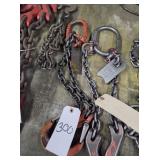 DOUBLE HOOK LIFTING CHAIN