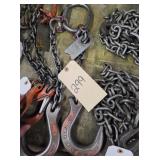 DOUBLE HOOK LIFTING CHAIN