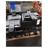 3 SKIDS COMPUTERS & MONITORS