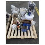 SKIDS MISC PAINTS, THINNERS, CLEANERS,