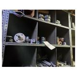 4 SECTIONS SHELVING CONTENTS