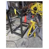 10,000# COIL RACK, HORSES, 4000# COIL HOOK