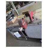 4.5" COLUMBIAN BENCH VISE W/ BRASS JAW COVERS