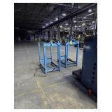 TWO STACKABE RAIL RACKS
