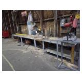 MILWAUKEE CHOP SAW, DEWALT MITER SAW & DUST