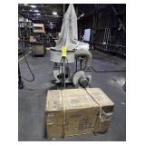 THREE KUFO UFO-101H DUST COLLECTORS, 1 NEW IN BOX