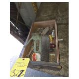 BOX OF MISC TOOLS