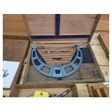 FOWLER 6-12" MICROMETER, SOME STANDARDS