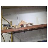 CONTENTS OF TOP SHELF OF PALLET RACKING