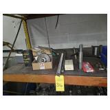 MISC TOOLING ON SECOND SHELF