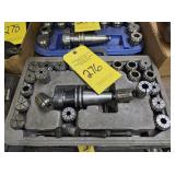 SET OF EXPANDLE COLLETS & MASTER CAT 40