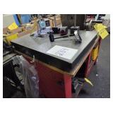 GRANITE SURFACE PLATE 24"x18"x3" LEDGED