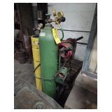 TORCH CART, HOSES, GUAGES