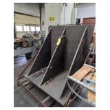 48"x 48"x 36" ANGLE PLATE & METAL STAND