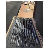 SPI 12 PIECE 0-12" MICROMETER SET WITH STANDARDS