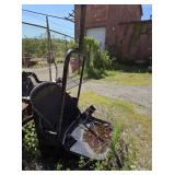 MISC SCRAP ALONG FENCE UP TO TIRES