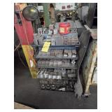 RACK OF CHUCK JAWS & TOOLING