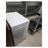 2 DRAWER STEEL FILE CABINET, NO KEY