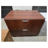 2 DRAWER INDIANA FURNITURE LATERAL FILE, NO KEY