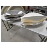 EDLUND & OTHER FOOTED SCOOPS, PLASTIC OR METAL