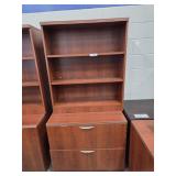 LATERAL FILE CABINET & BOOKSHELF