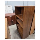 BOOKSHELF, 3 ADJUSTABLE SHELVES