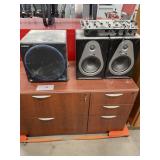 MIXER AND SPEAKERS