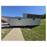 OFFICE TRAILER, TANDEM AXLE