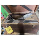 NSK 6-12" MIC SET WITH STANDARDS IN CASE