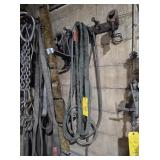 2 WAY CHAIN WITH PLATE HOOKS, SLINGS, SHACKLES
