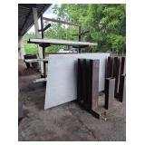 47.5"x 80" x 1/4" IRREGULAR SHAPE PLATE STAINLESS
