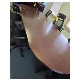 CONFERENCE TABLE & 6 CHAIRS