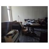 CONTENTS OF ROOM - NO FILES, NO SAFE, NO SECURITY